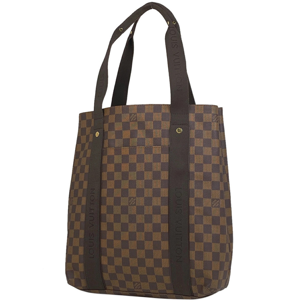 Louis Vuitton Cabas Bobour Shoulder Bag Tote Damier Brown